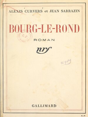 cover image of Bourg-le-Rond